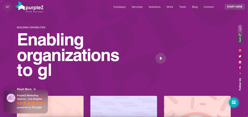 purpleZ agency in Los Angeles