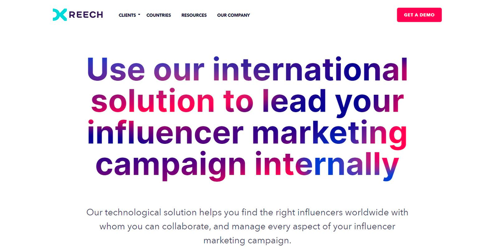 Reech influence cloud